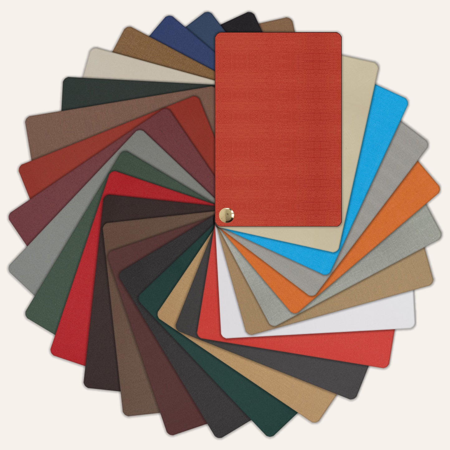 Linen check presenters for restaurants swatch kits