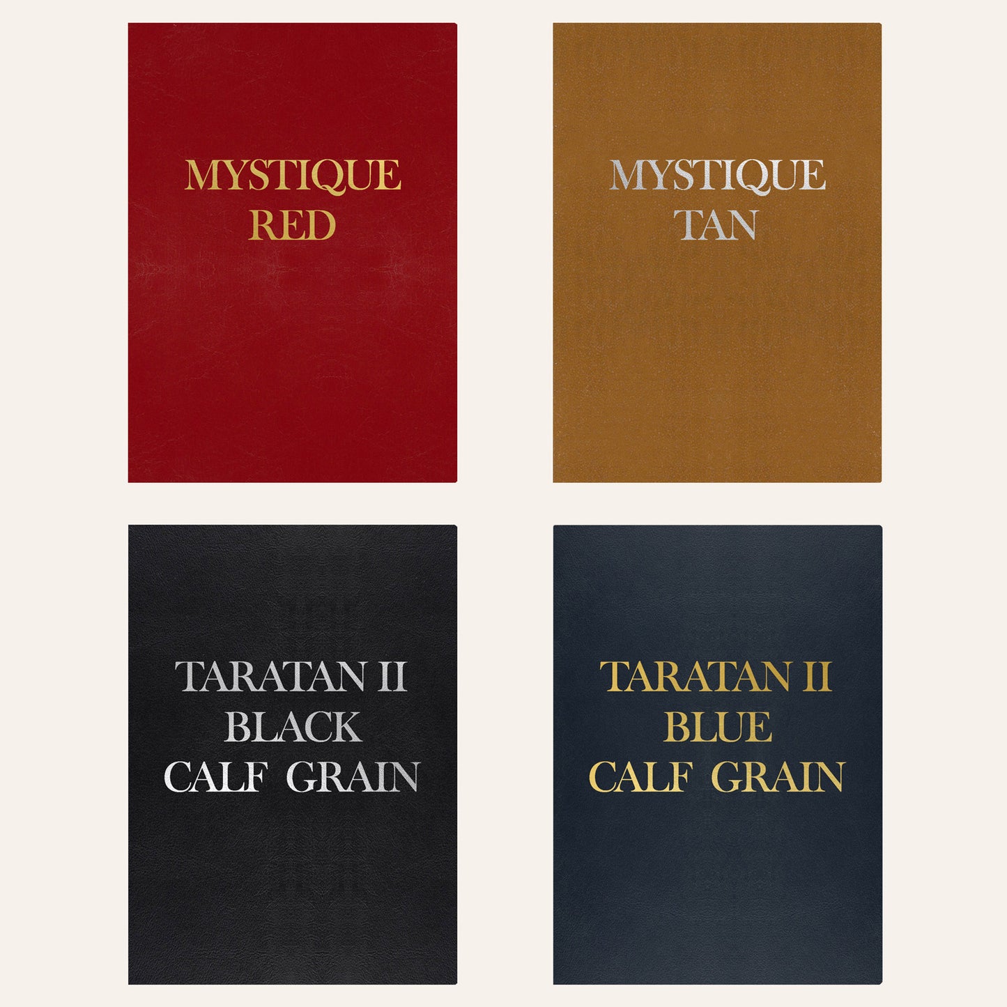 Bonded Leather Menu Boards