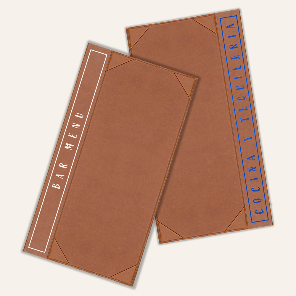 Bonded Leather Menu Boards