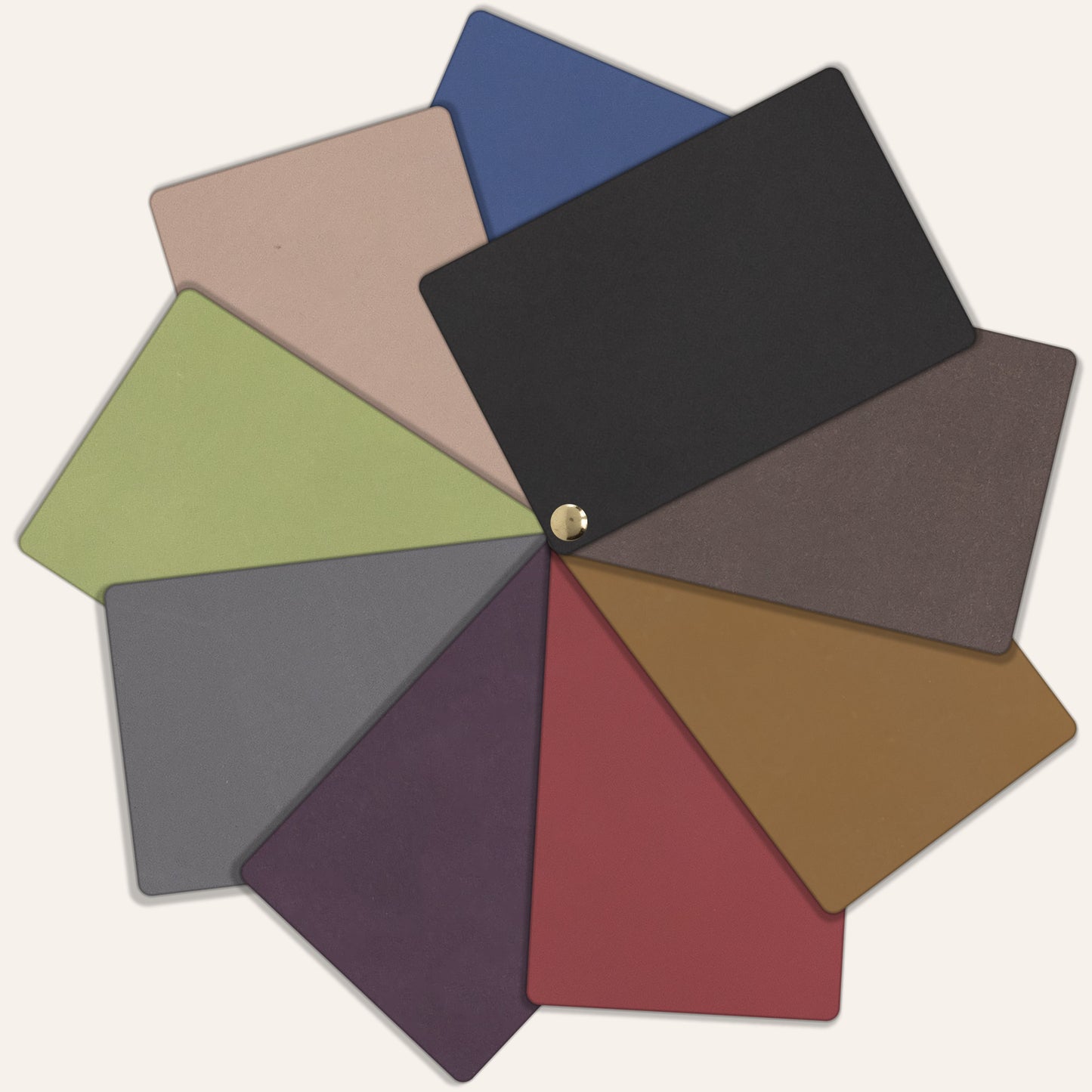 Wood A-Frame Table Tent Directory With Rings (Optional Leather Page Cover)