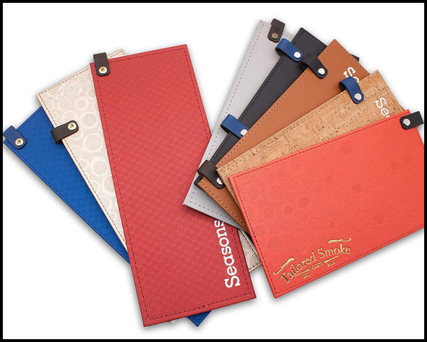 Leather Menu Board With Leather Loop And Screw Post