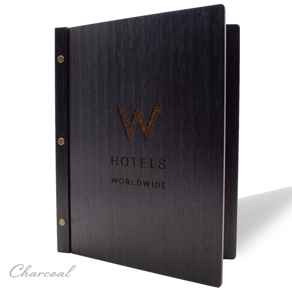 Screw Post Cover for Hotel Directory, In Room Dining, Compendium in Charcoal