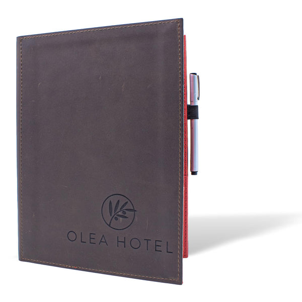 Leather Hotel Stationary Cover
