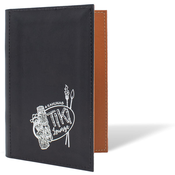 Leather Menu Cover With Binder Ring Mechanism