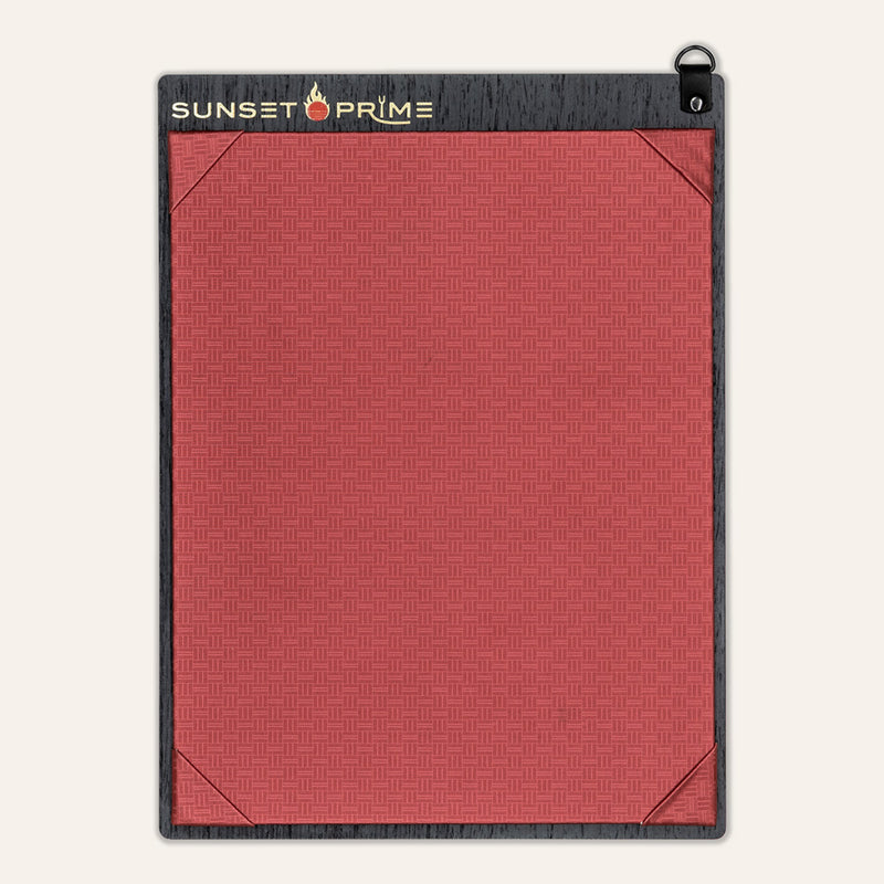Corner Tab Insert Menu Custom Menu Covers, Menu Holders, Check Presenters | Marquee Menus