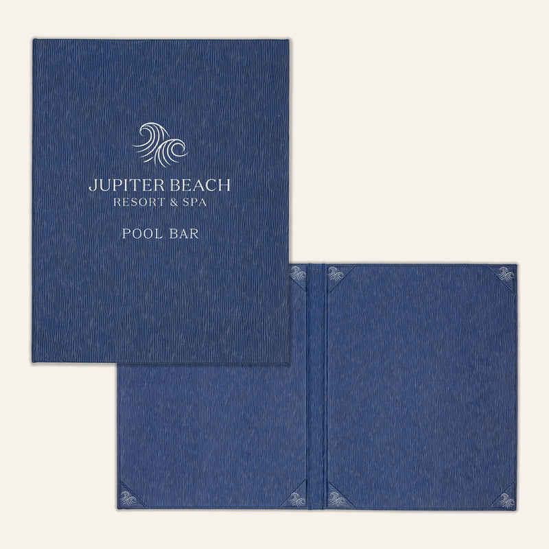 Corner Tab Insert Menu Custom Menu Covers, Menu Holders, Check Presenters | Marquee Menus
