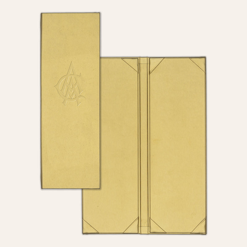 Corner Tab Insert Menu Custom Menu Covers, Menu Holders, Check Presenters | Marquee Menus