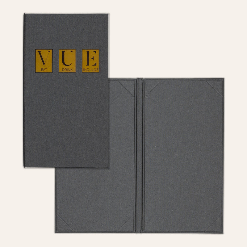Corner Tab Insert Menu Custom Menu Covers, Menu Holders, Check Presenters | Marquee Menus