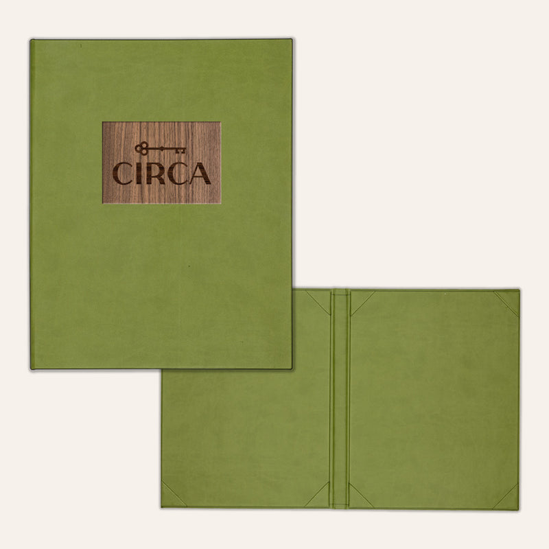 Corner Tab Insert Menu Custom Menu Covers, Menu Holders, Check Presenters | Marquee Menus