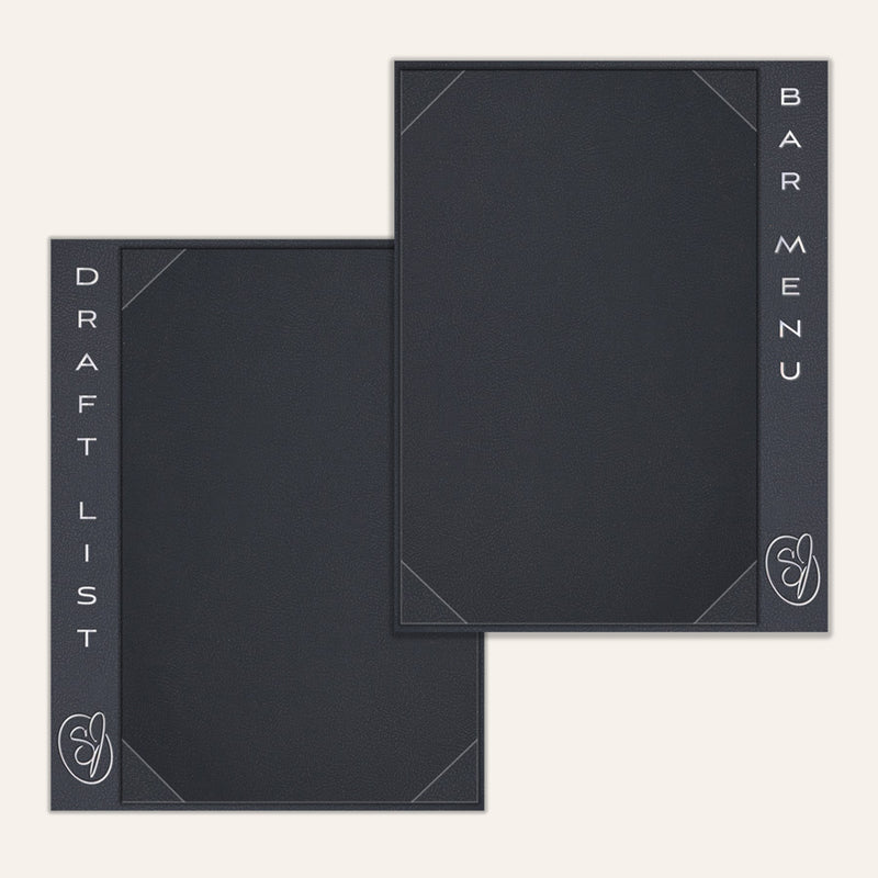 Menu Corners Custom Menu Covers, Menu Holders, Check Presenters | Marquee Menus