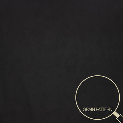 Black Satin Smooth Grain