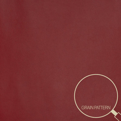 Dark Red Satin Full Grain
