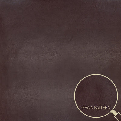 Dark Brown Satin Calf Grain