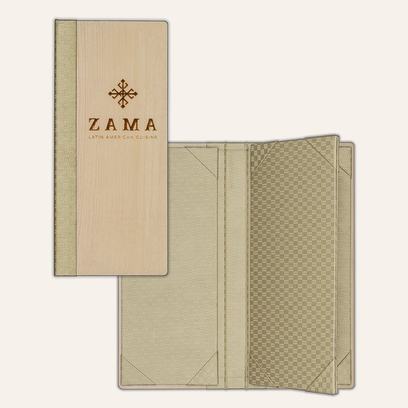 Corner Tab Insert Menu Custom Menu Covers, Menu Holders, Check Presenters | Marquee Menus