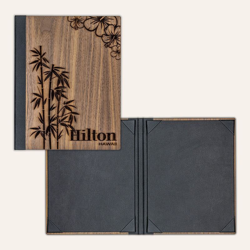 Corner Tab Insert Menu Custom Menu Covers, Menu Holders, Check Presenters | Marquee Menus