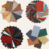 Turned edge directory covers swatch kits