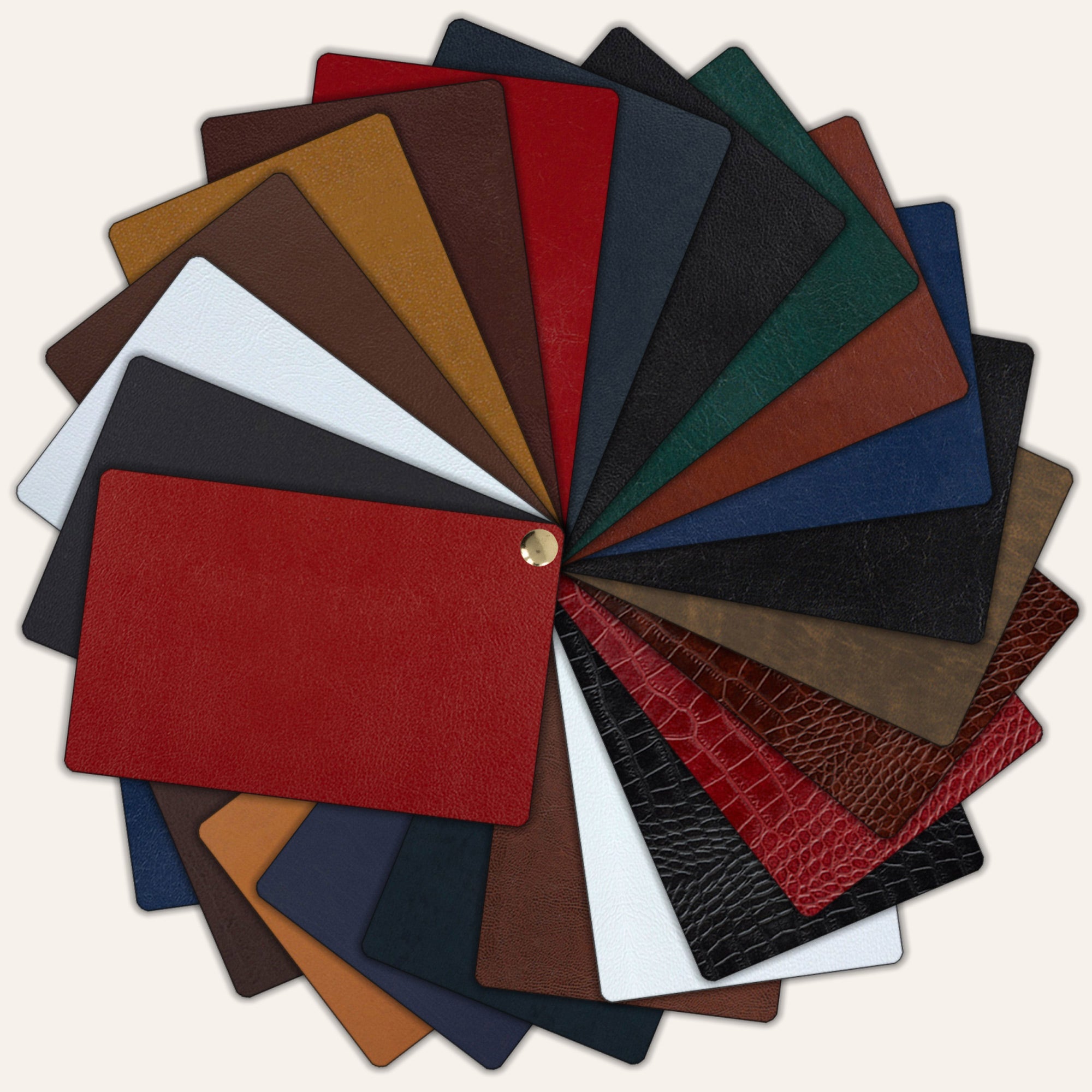 Bonded Leather Check Presenters - Marquee Menus