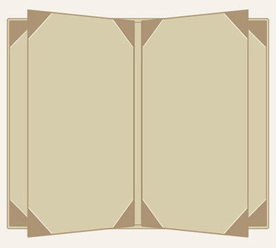 Corner Tab Insert Menu Product Gallery