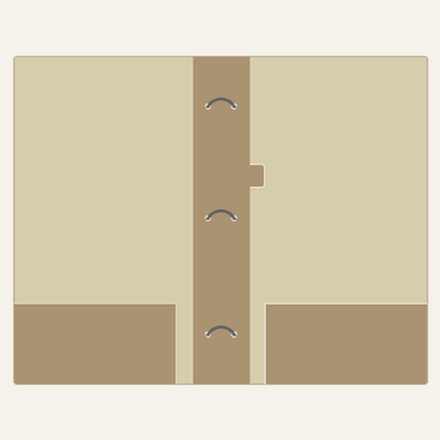 Book With Snap Rings