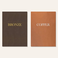 Shining Metallic Check Presenters - Marquee Menus