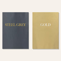 Shining Metallic Check Presenters - Marquee Menus