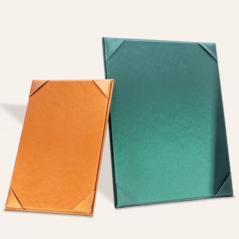 Shining Metallic Menu Boards