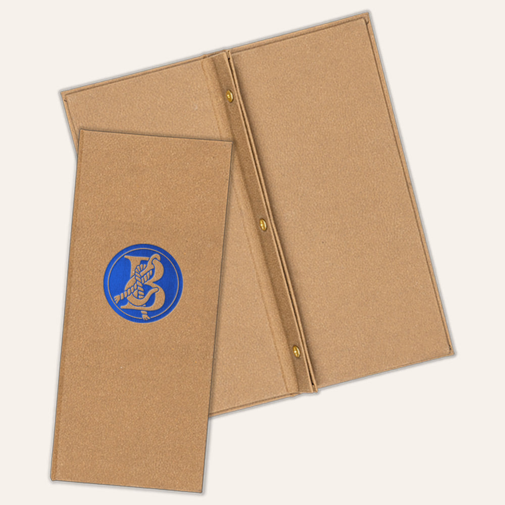 Bonded Leather Menu Covers