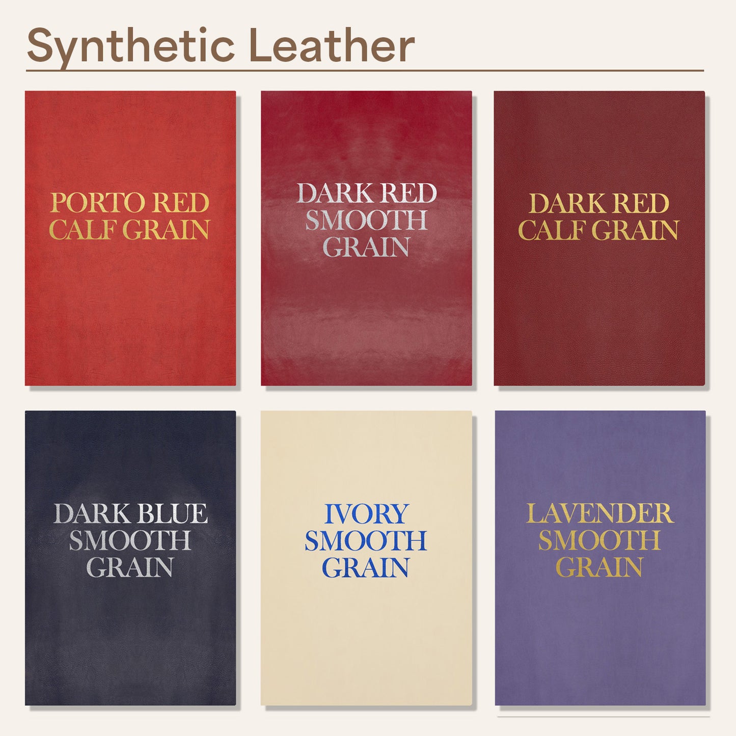 Traditional Turned Edge Product Samples