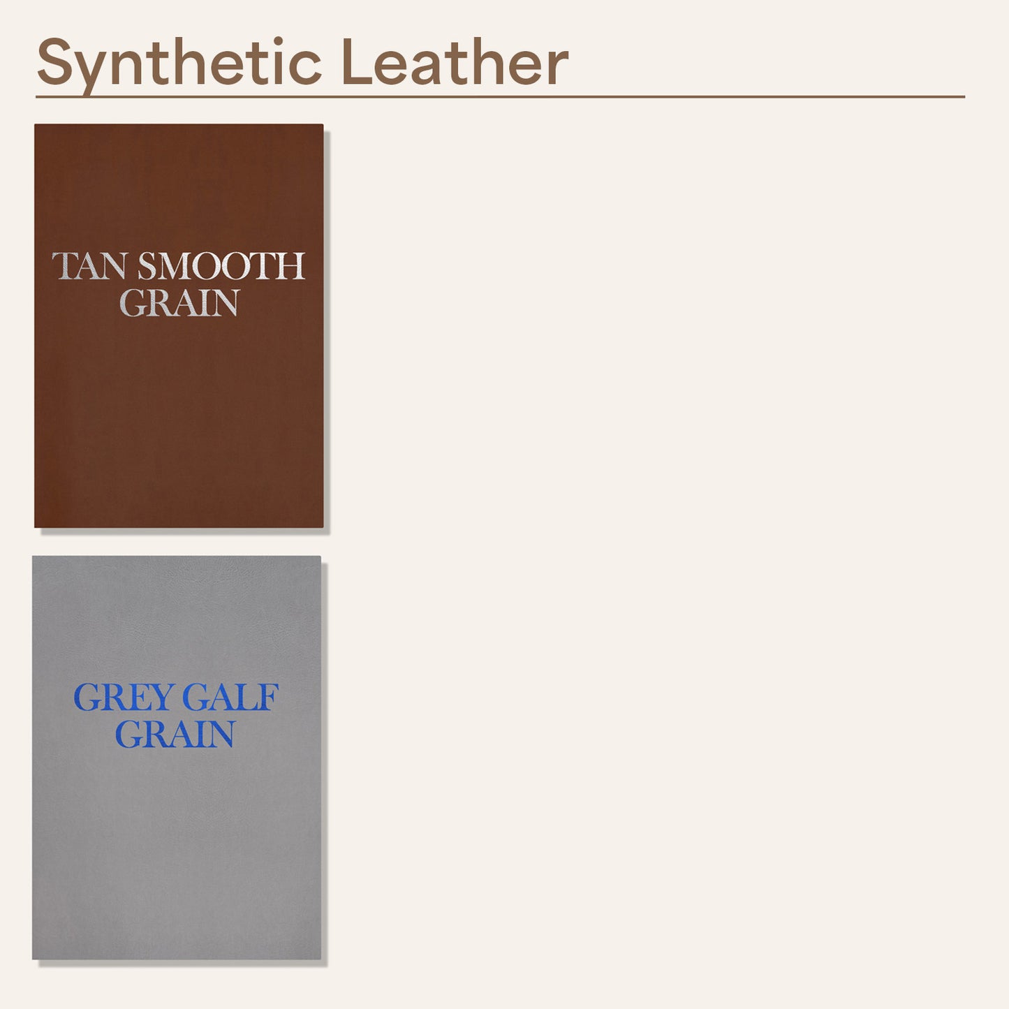 Traditional Turned Edge Product Samples