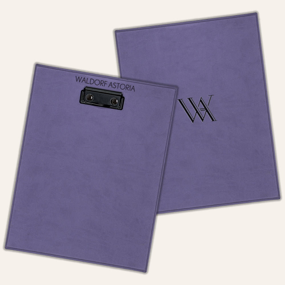 Synthetic Or Faux Leather Menu Boards - Marquee Menus