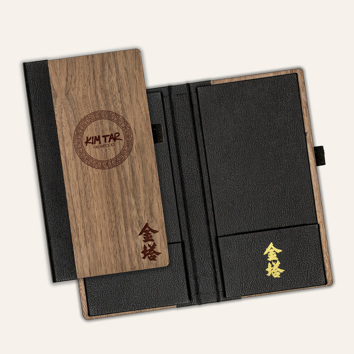 Rustic Style Check Presenters Custom Check Presenters for Hotels & Restaurants