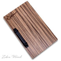 Page Holder With Binder Ring Mechanism for Hotel Directory - Woodberry Company