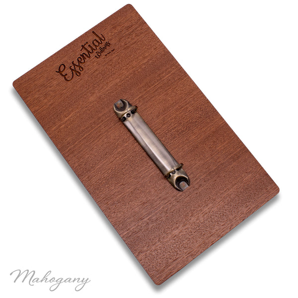 Page Holder With Centered Binder Ring Mechanism For In Room Dining, Hotel Compendium - Woodberry Company