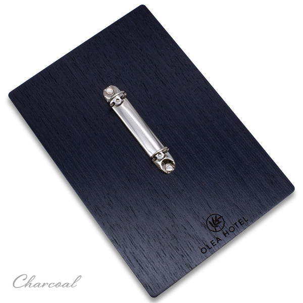 Menu Holder With Centered Binder Ring Mechanism - Woodberry Company