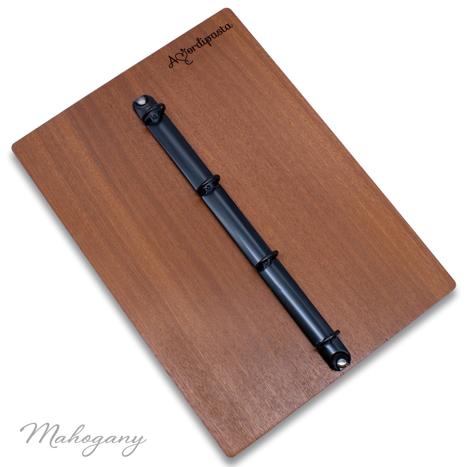 Menu Holder With Centered Binder Ring Mechanism - Woodberry Company
