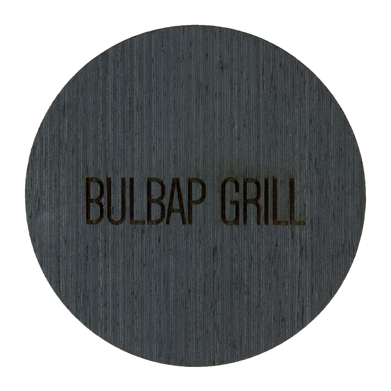 Custom Round Coaster With Cork Base - Woodberry Company