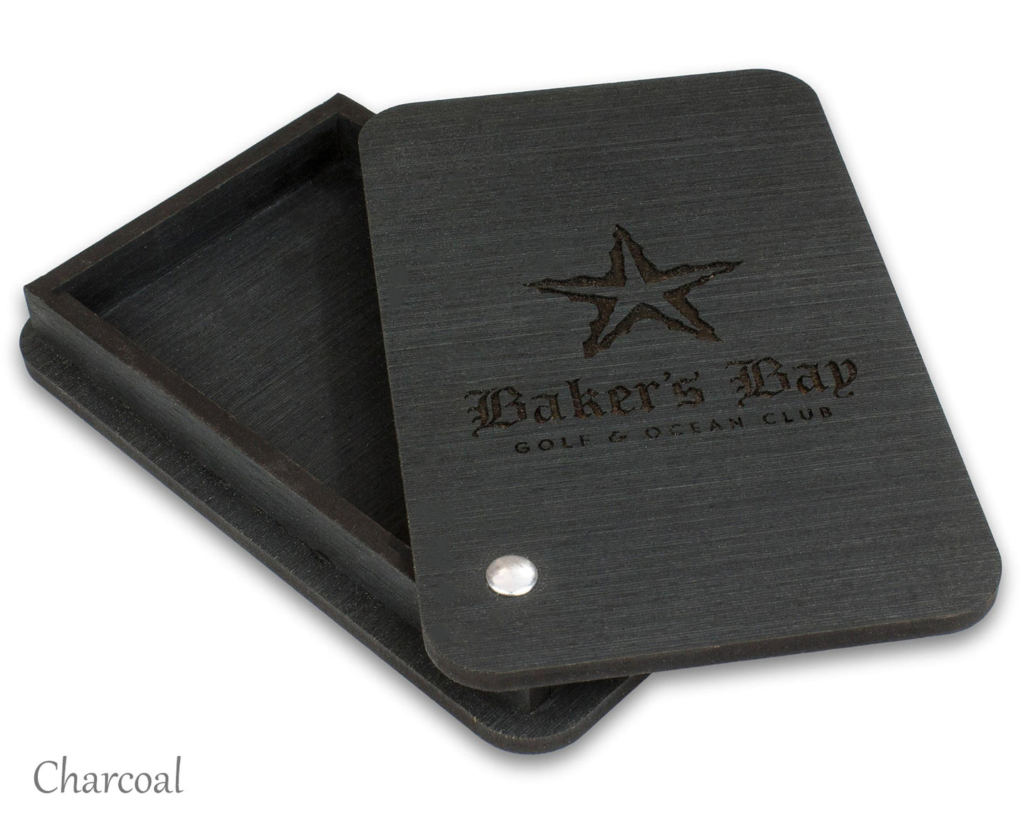 Check Presenter Box With Attached Rotating Lid - Woodberry Company