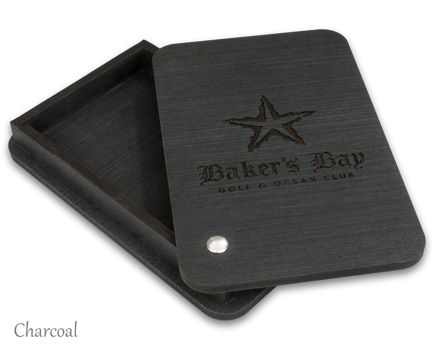 Check Presenter Box With Attached Rotating Lid - Woodberry Company