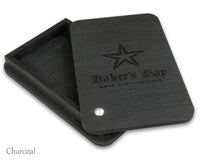 Check Presenter Box With Attached Rotating Lid - Woodberry Company