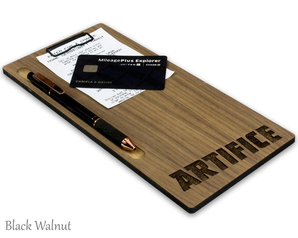 Clipboard Check Presenter With Groove for Pen - Woodberry Company