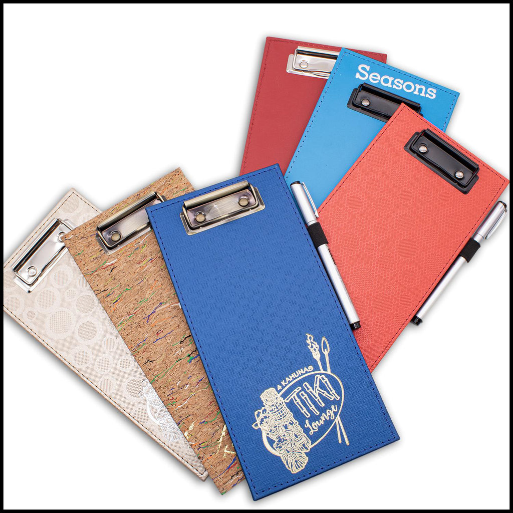 Leather Check Presenters Custom Guest Check Presenters Tagged "Clipboard Check Presenters