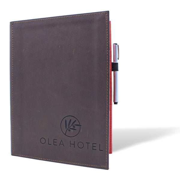 Leather Hotel Stationary Cover