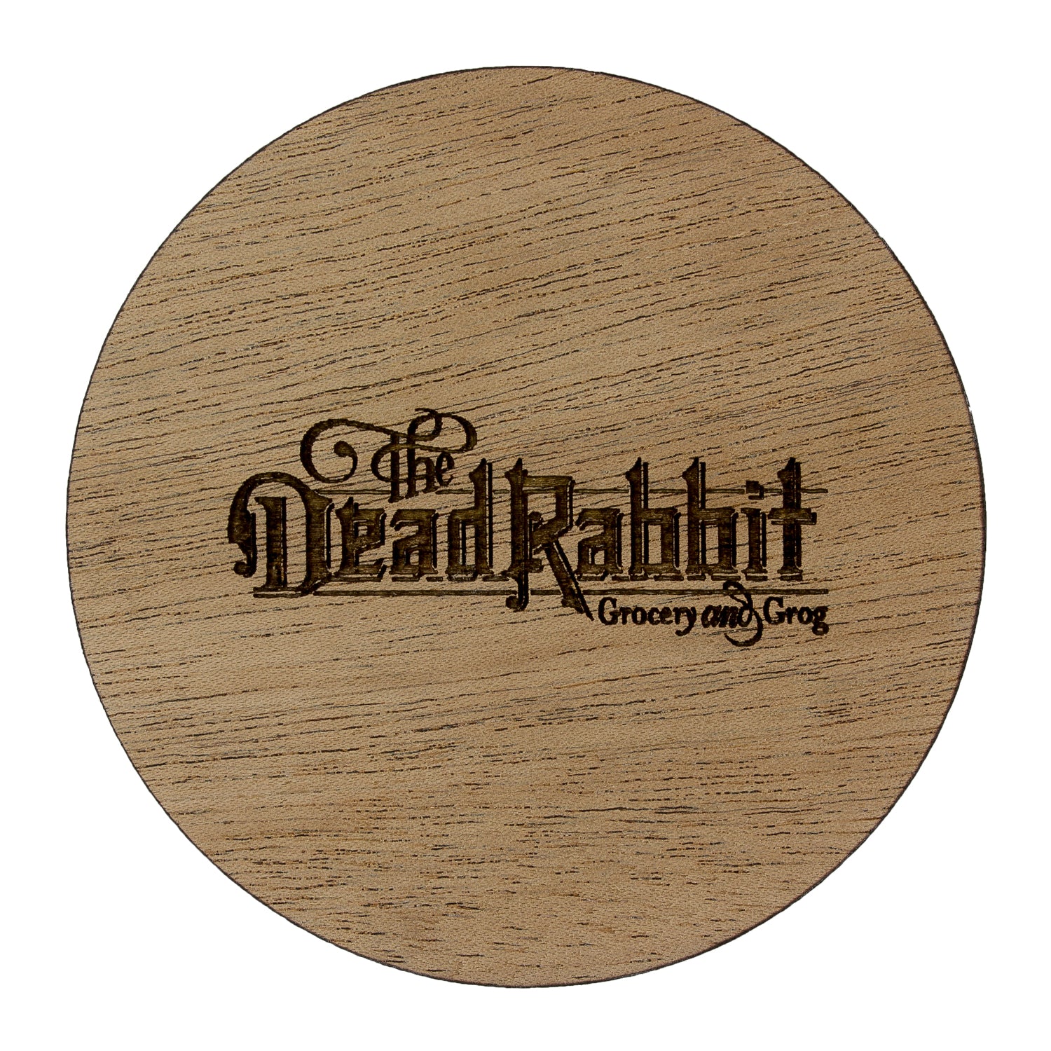 Custom Round Coaster With Cork Base - Woodberry Company