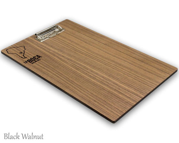 Menu Holder Clipboard With Low Profile Clip - Woodberry Company