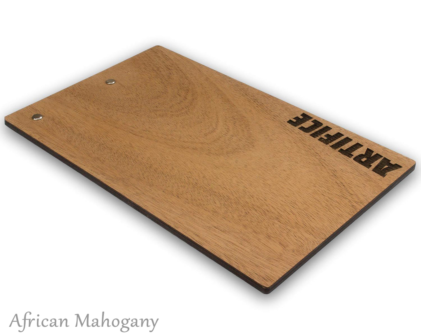 Menu Holder With Screw Post Or Chicago Screws - Woodberry Company