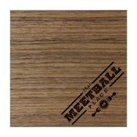 Custom Wood Coasters With Cork Base