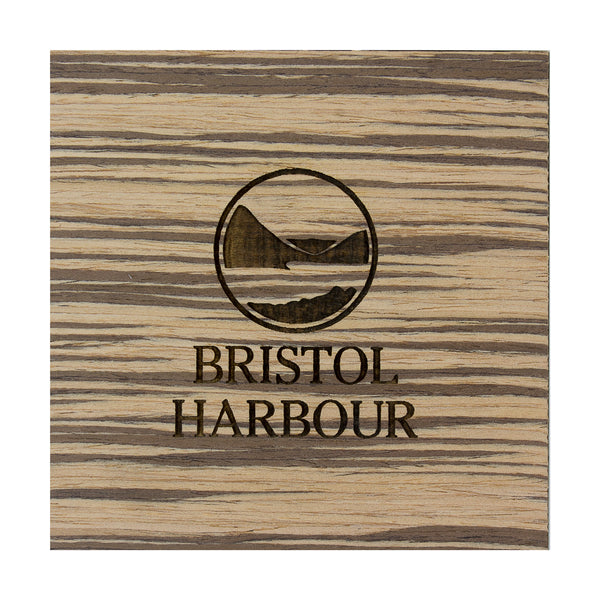 Custom Wood Coasters With Cork Base - Woodberry Company